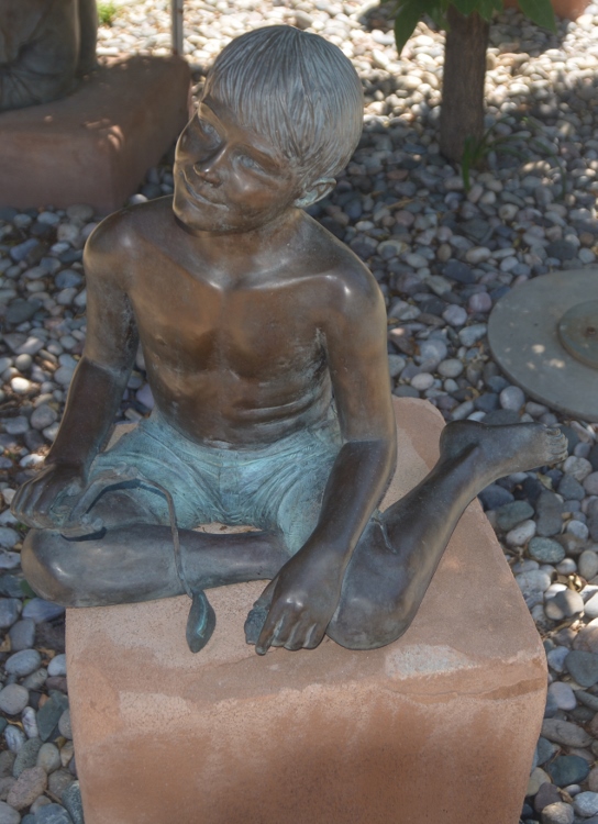 boy child sculpture
